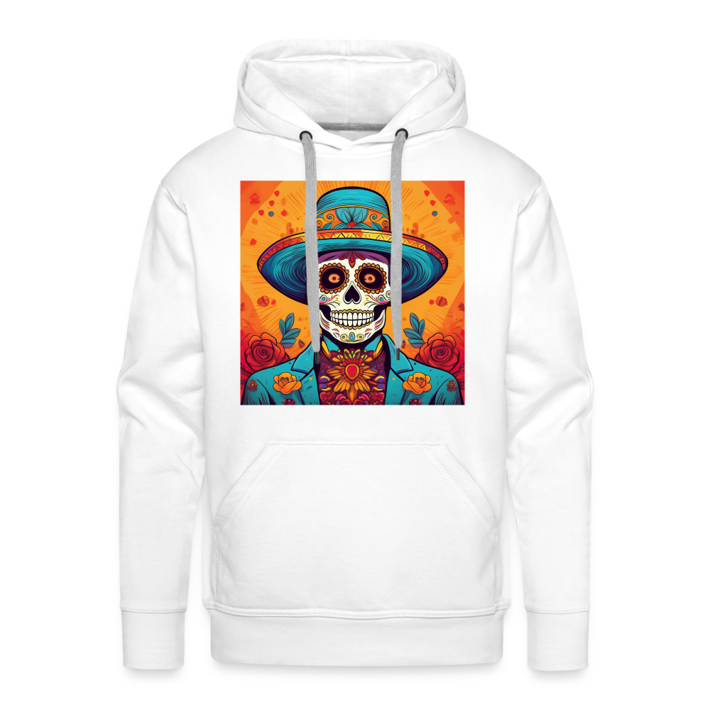Hoodie Mexico "Hombre Muerto" - Weiß