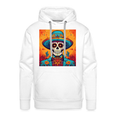 Hoodie Mexico "Hombre Muerto" - Weiß
