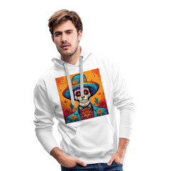 Hoodie Mexico "Hombre Muerto" - Weiß