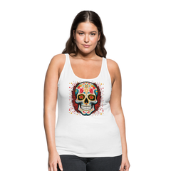 Tanktop Ladies Mexico "Craneo Dos" - Weiß