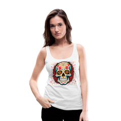 Tanktop Ladies Mexico "Craneo Dos" - Weiß