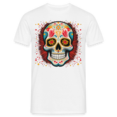 T-Shirt Mexico "Craneo Dos" - Weiß