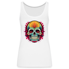 Tanktop Ladies Mexico "Mascarilla Craneo" - Weiß
