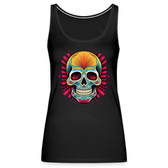 Tanktop Ladies Mexico "Mascarilla Craneo" - Schwarz