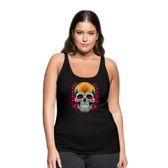 Tanktop Ladies Mexico "Mascarilla Craneo" - Schwarz