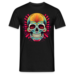 T-Shirt Mexico "Mascarilla Craneo" - Schwarz