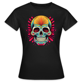 T-Shirt Ladies Mexico "Mascarilla Craneo" - Schwarz