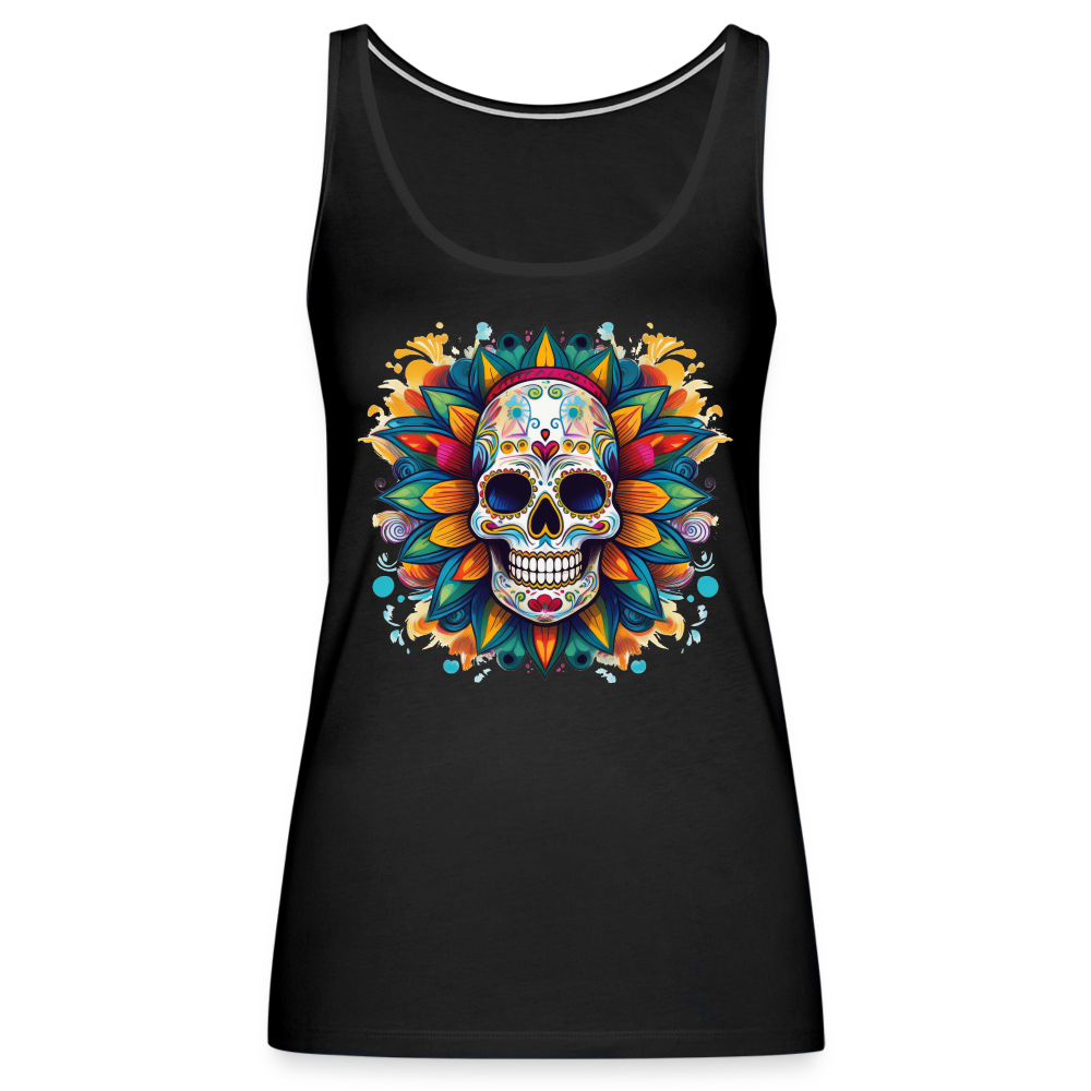 Tanktop Ladies Mexico "Mascarilla" - Schwarz