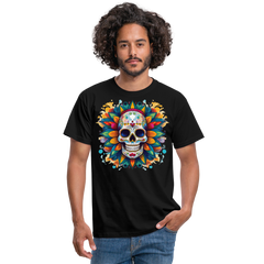 T-Shirt Mexico "Mascarilla" - Schwarz
