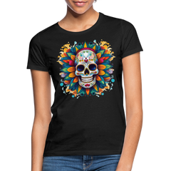 T-Shirt Ladies Mexico "Mascarilla" - Schwarz