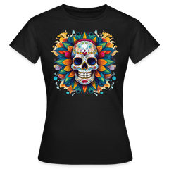 T-Shirt Ladies Mexico "Mascarilla" - Schwarz