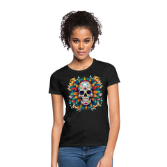 T-Shirt Ladies Mexico "Mascarilla" - Schwarz