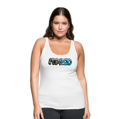 Tanktop Ladies Mexico Graffiti "Riviera" - Weiß