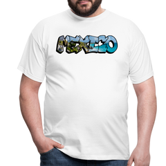 T-Shirt Mexico Graffiti "Riviera" - Weiß