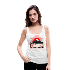 Tanktop Ladies Japan "Fuji" - Weiß