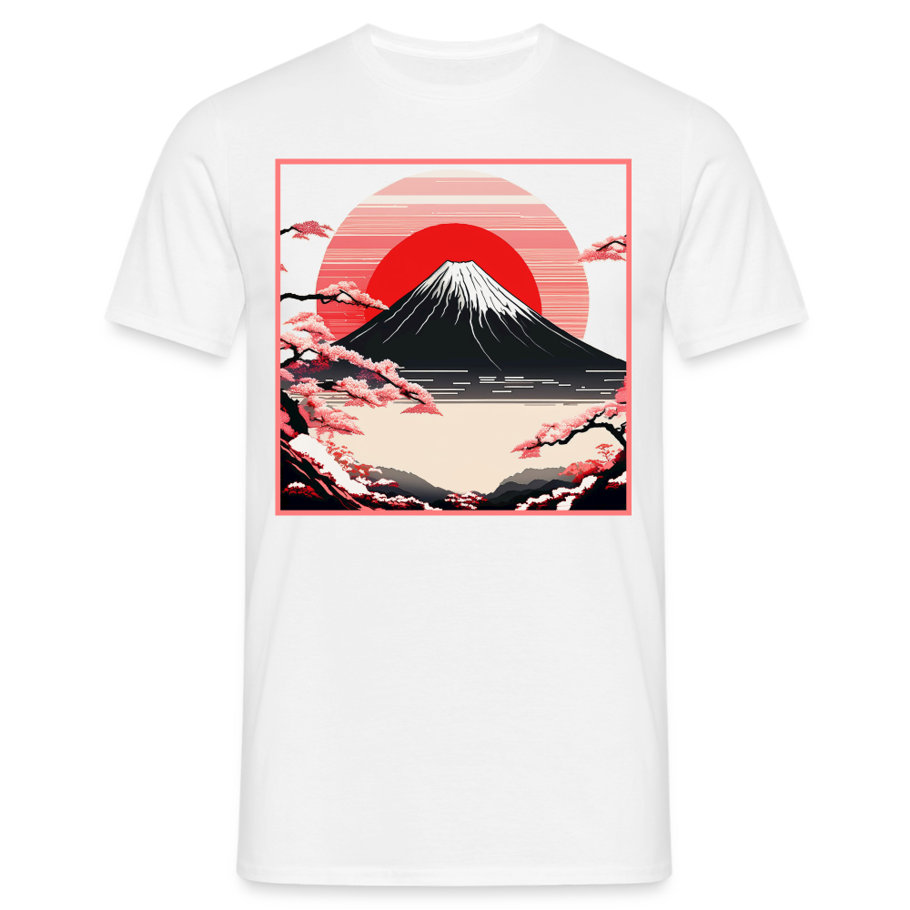 T-Shirt Japan "Fuji" - Weiß