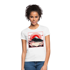 T-Shirt Ladies Japan "Fuji" - Weiß