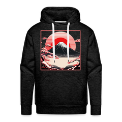 Hoodie Japan "Fuji" - Anthrazit
