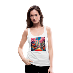 Tanktop Ladies Japan "Tokyo" - Weiß