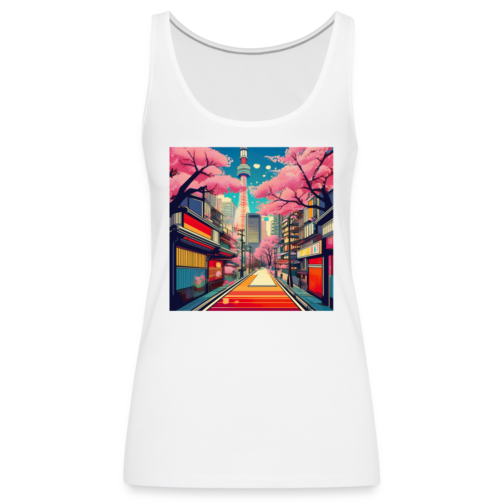 Tanktop Ladies Japan "Tokyo" - Weiß