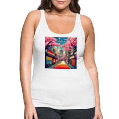 Tanktop Ladies Japan "Tokyo" - Weiß