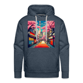 Hoodie Japan "Tokyo" - Jeansblau