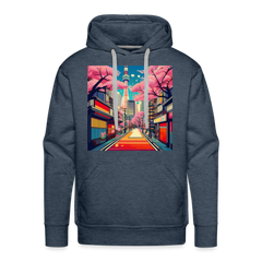 Hoodie Japan "Tokyo" - Jeansblau