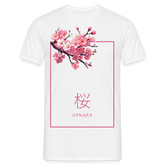 T-Shirt Japan "Sakura" - Weiß