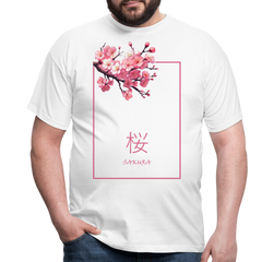 T-Shirt Japan "Sakura" - Weiß