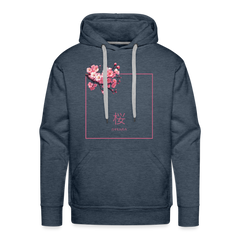 Hoodie Japan "Sakura" - Jeansblau