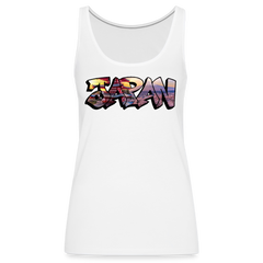 Tanktop Ladies Japan Graffiti "Panorama" - Weiß