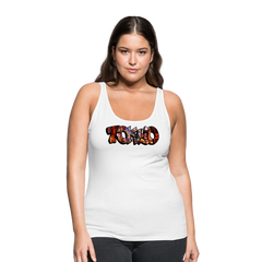 Tanktop Ladies Japan Graffiti "Tokyo" - Weiß