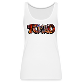 Tanktop Ladies Japan Graffiti "Tokyo" - Weiß