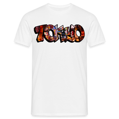 T-Shirt Japan Graffiti "Tokyo" - Weiß