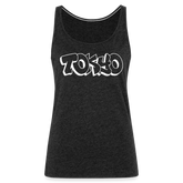 Tanktop Ladies Japan Graffiti "Tokyo Bright Edition" - Anthrazit