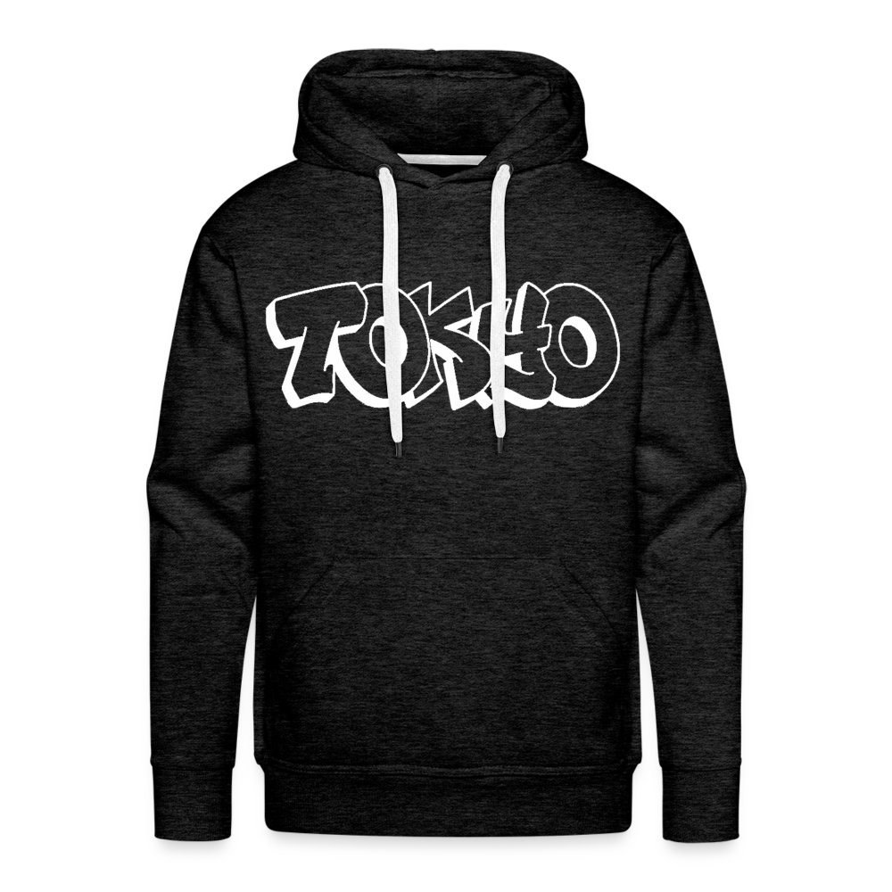 Hoodie Japan Graffiti "Tokyo Bright Edition" - Anthrazit