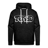 Hoodie Japan Graffiti "Tokyo Bright Edition" - Anthrazit