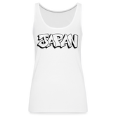 Tanktop Ladies Japan Graffiti "JP Plain" - Weiß