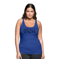 Tanktop Ladies Japan Graffiti "JP Plain" - Königsblau
