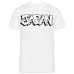 T-Shirt Japan Graffiti "JP Plain" - Weiß