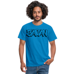 T-Shirt Japan Graffiti "JP Plain" - Royalblau