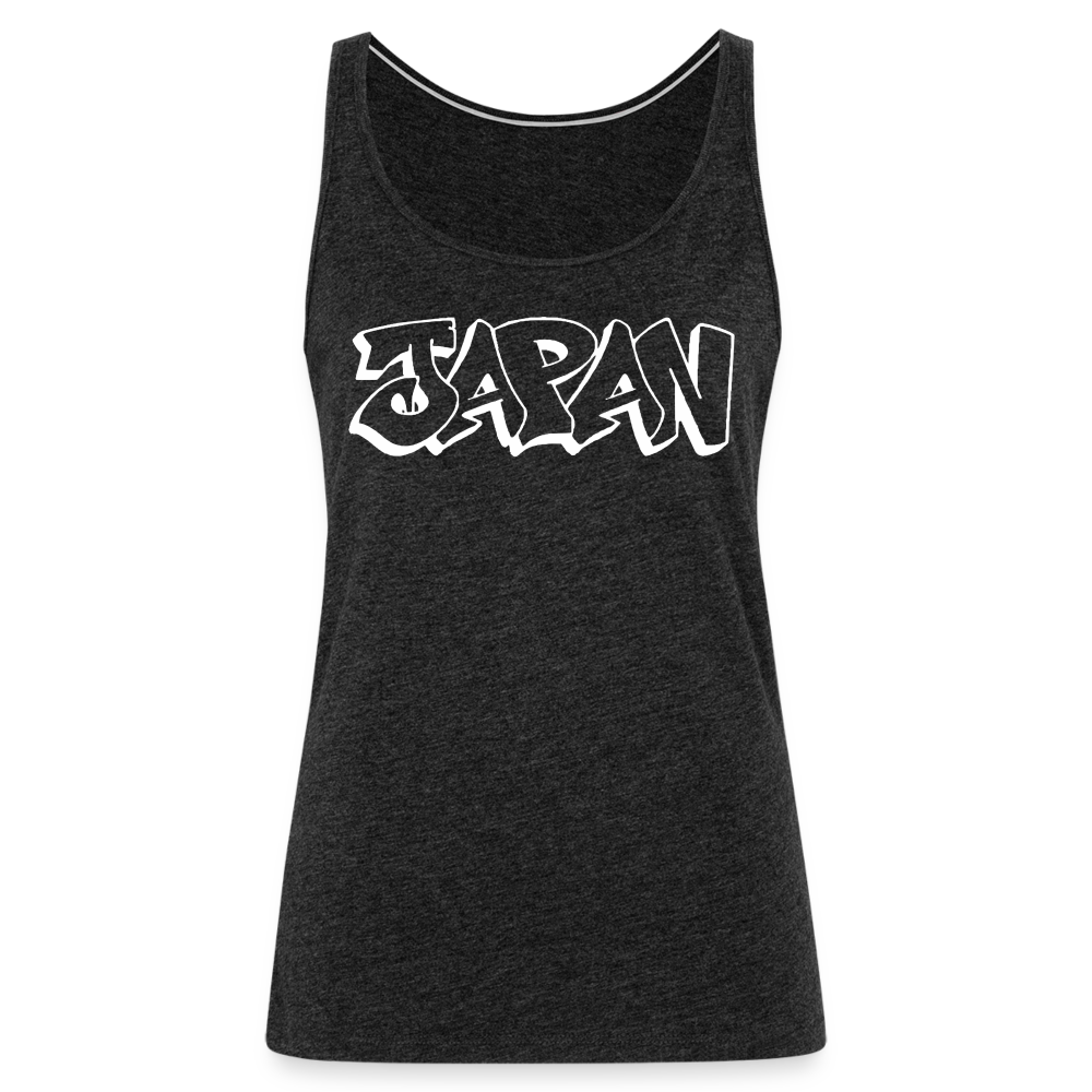 Tanktop Ladies Japan Graffiti "JP Bright Edition" - Anthrazit