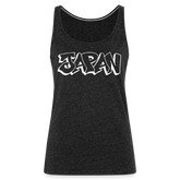 Tanktop Ladies Japan Graffiti "JP Bright Edition" - Anthrazit