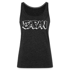 Tanktop Ladies Japan Graffiti "JP Bright Edition" - Anthrazit