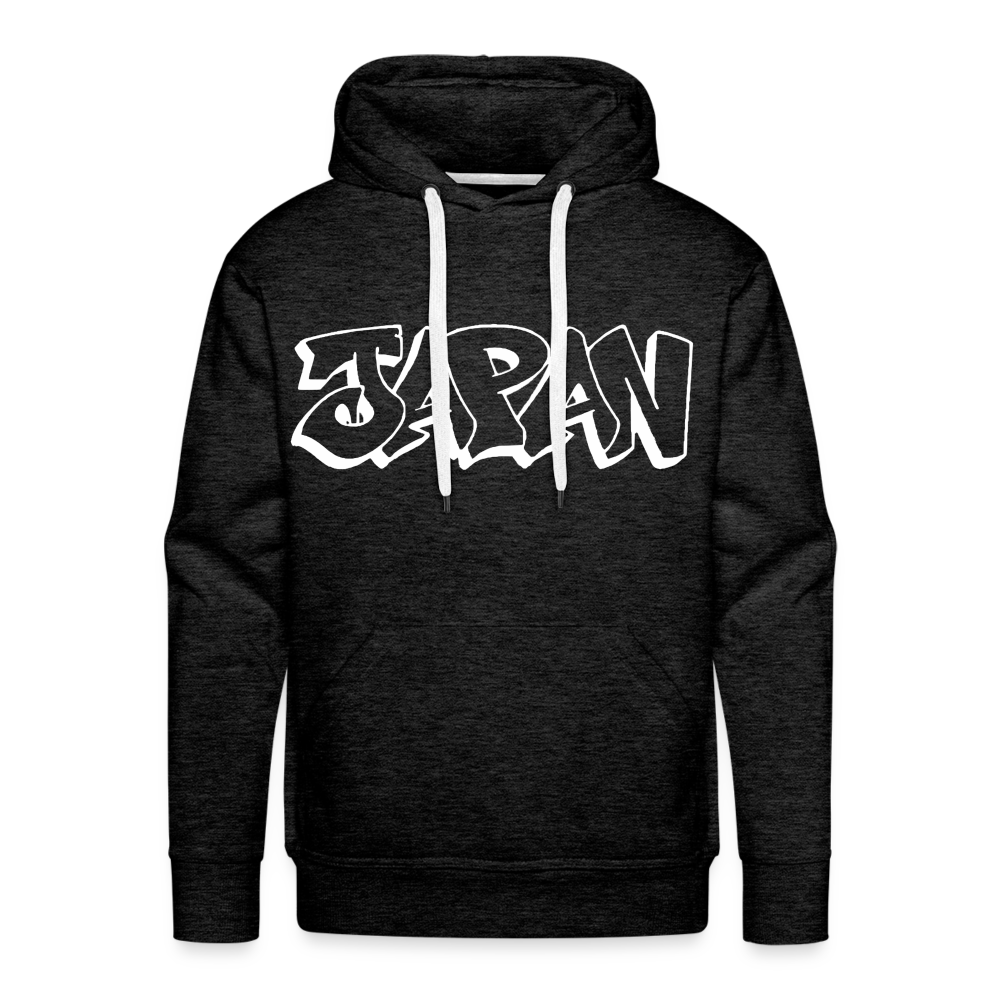 Hoodie Japan Graffiti "JP Bright Edition" - Anthrazit