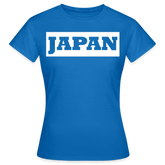 T-Shirt Ladies Japan Bold "Bright Edition" - Royalblau
