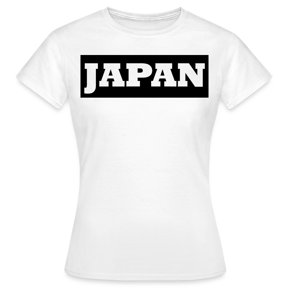 T-Shirt Ladies Japan "Bold" - Weiß