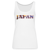 Tanktop Ladies Japan "Bold Panorama" - Weiß