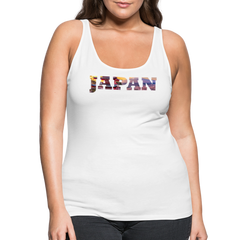 Tanktop Ladies Japan "Bold Panorama" - Weiß