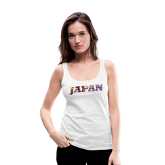 Tanktop Ladies Japan "Bold Panorama" - Weiß